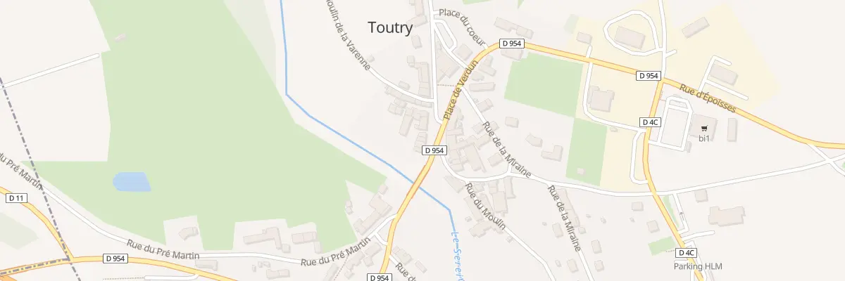 Plan du 5 Rue du 8 Mai 1945 à Toutry