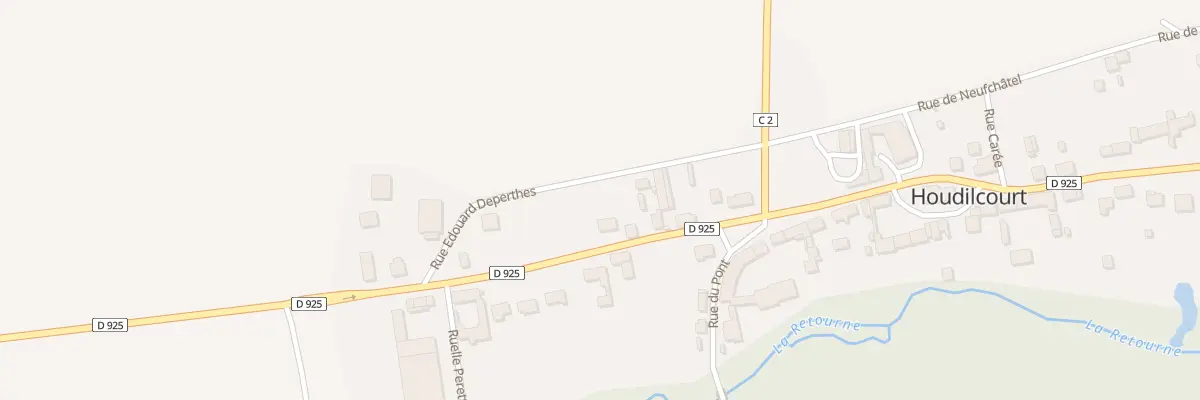 Plan du 5053 Rue Principale à Houdilcourt