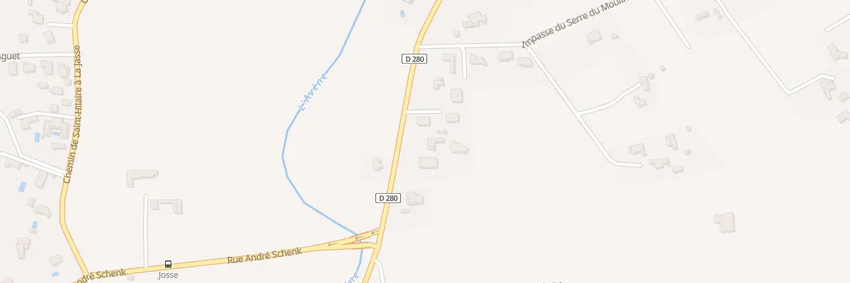 Plan du 2504 Rue des Vignerons à Saint-Hilaire-de-Brethmas