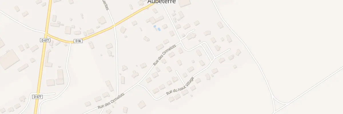 Plan du 13 Rue des Ormelots à Aubeterre