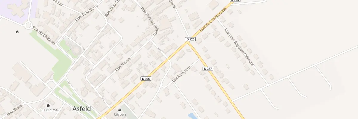Plan du 5B Rue Chanteraine à Asfeld