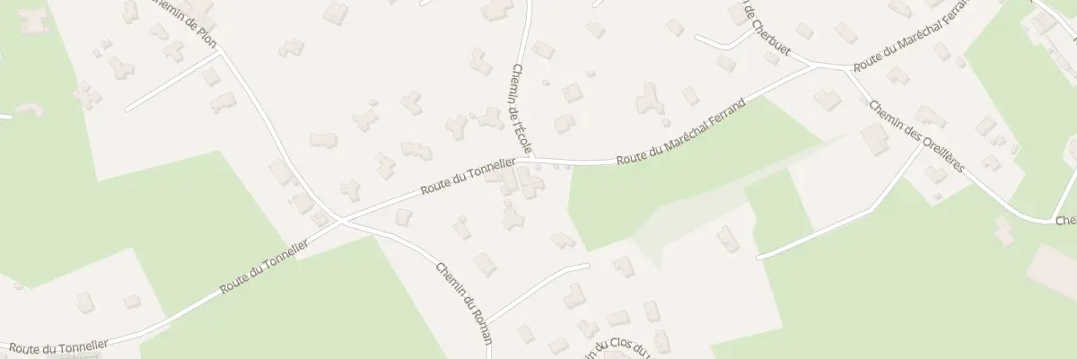 Plan du 546 Rte du Tonnelier à Saint-Vincent-de-Boisset