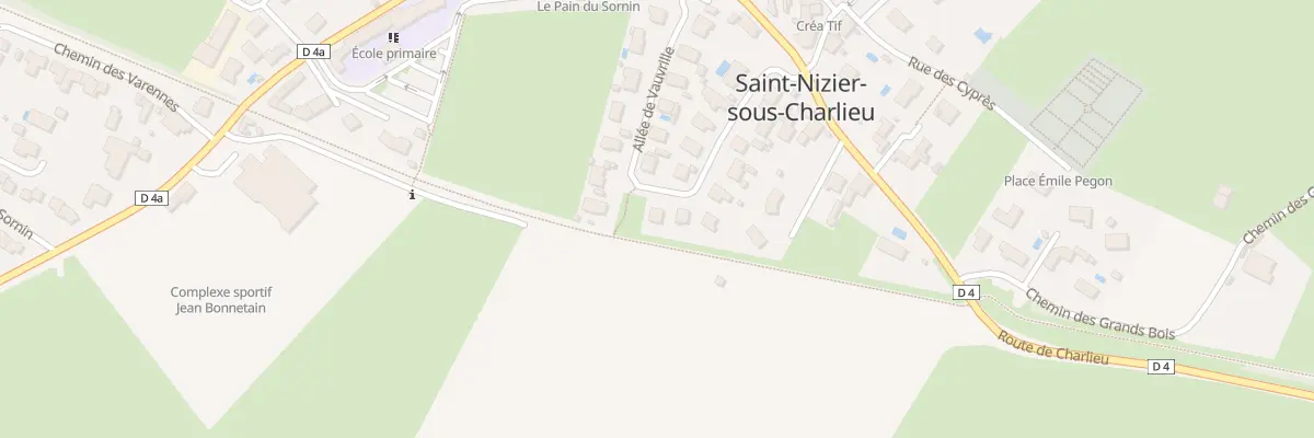 Plan du 210 All Vauvrille à Saint-Nizier-sous-Charlieu