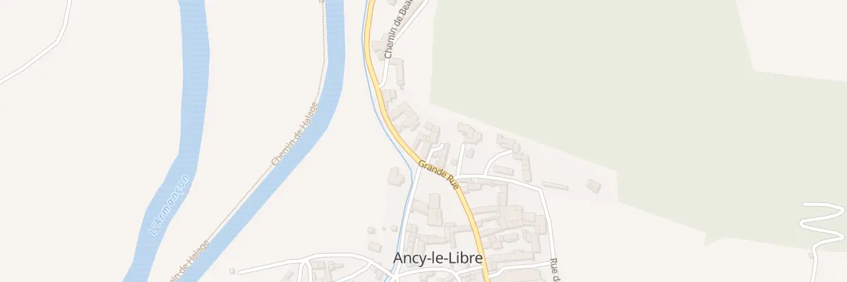 Plan du 27 Grande Rue à Ancy-le-Libre