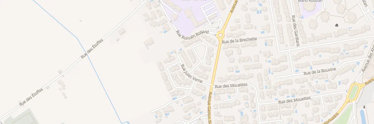 Plan du 91 Rue Jules Verne à Lunel