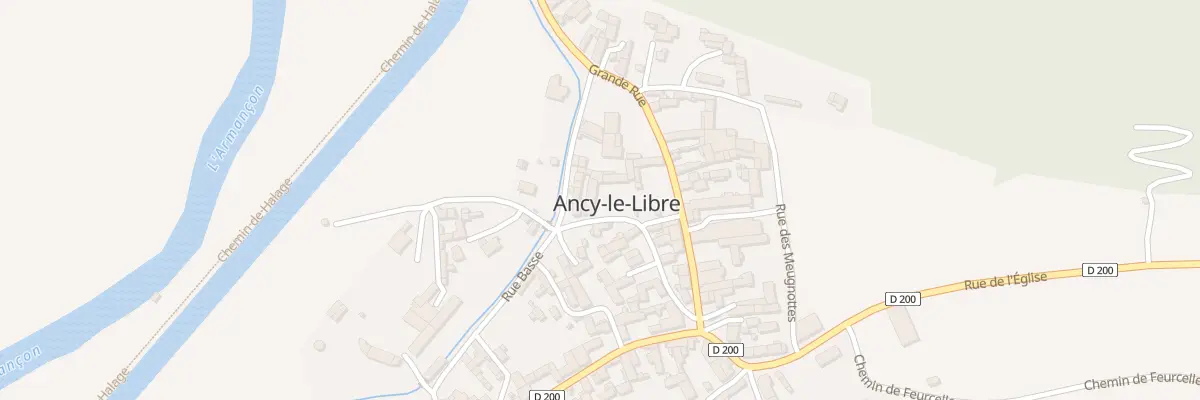 Plan du 9 Ptr Petite Rue à Ancy-le-Libre