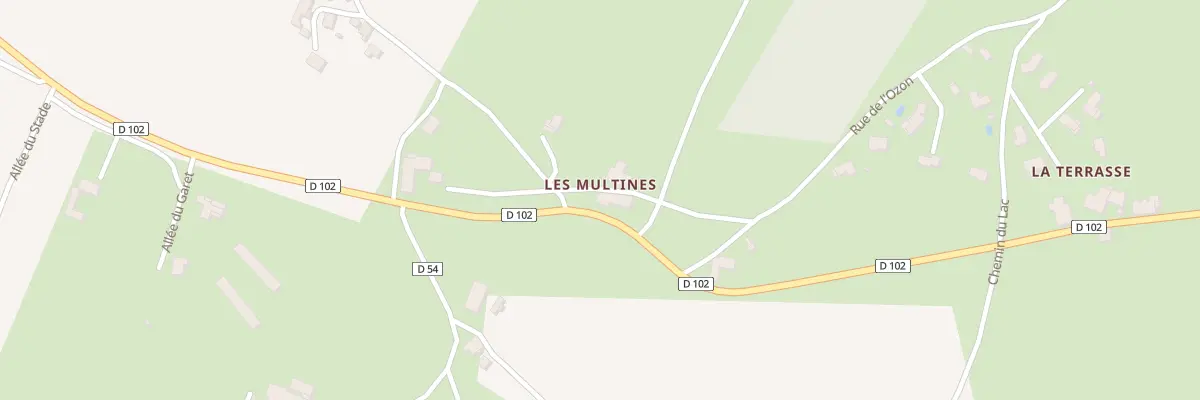Plan du 1811 Rte de Saint-Marcellin à Boisset-Saint-Priest