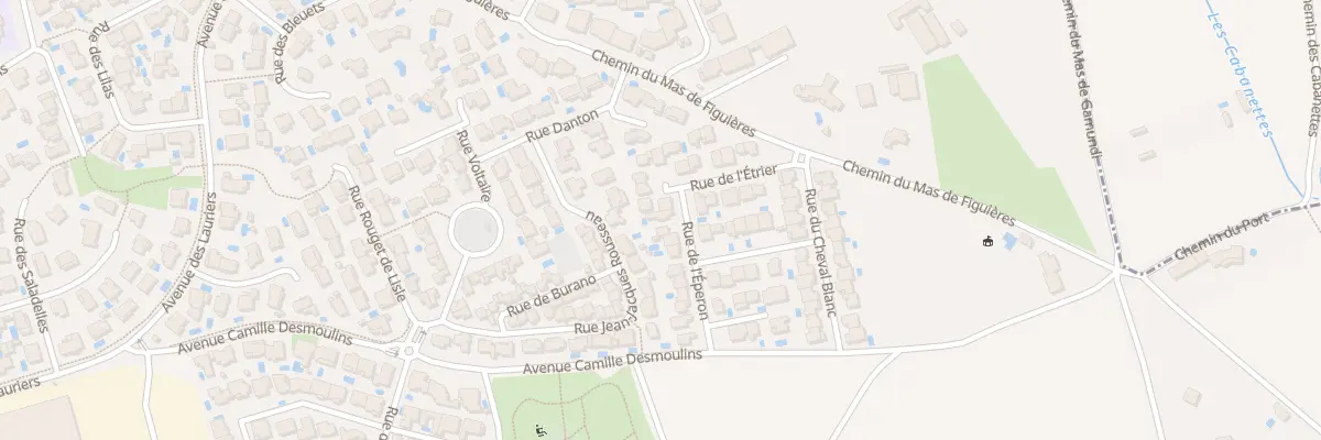 Plan du 64 Rue De L’Eperon à Saint-Just