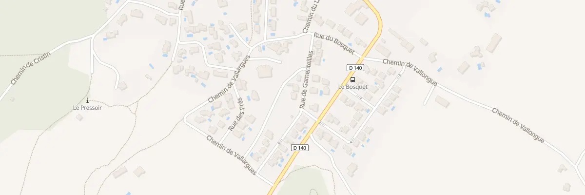 Plan du 108 Rue de Gamenteilles à Junas