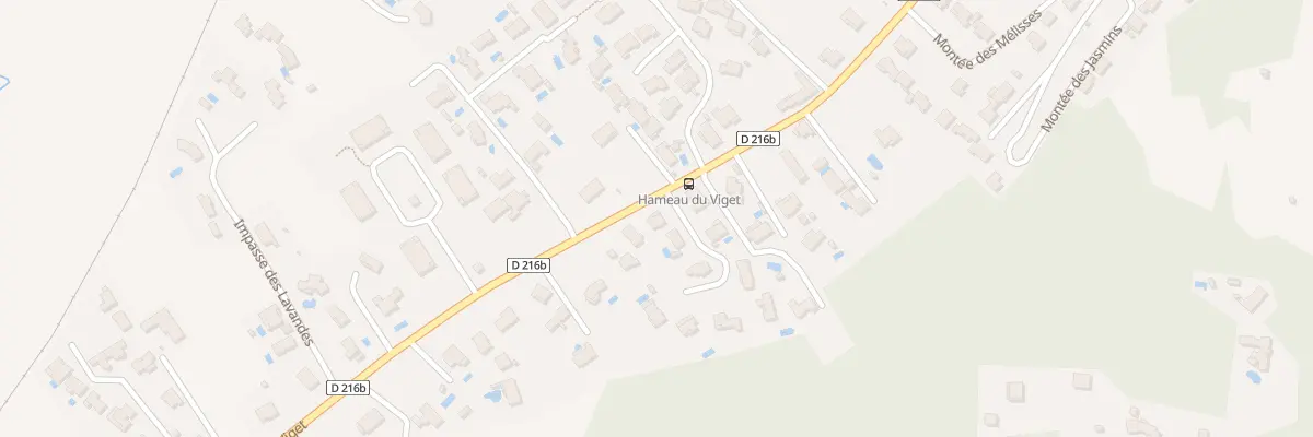 Plan du 2 Lot Les Terrasses du Viget à Saint-Privat-des-Vieux