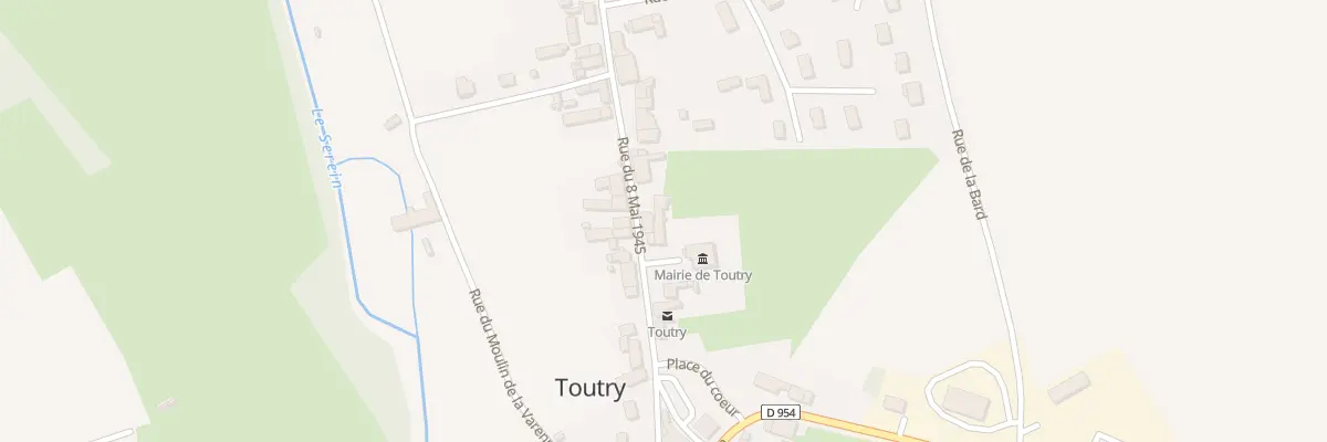 Plan du 36 Rue du 8 Mai 1945 à Toutry