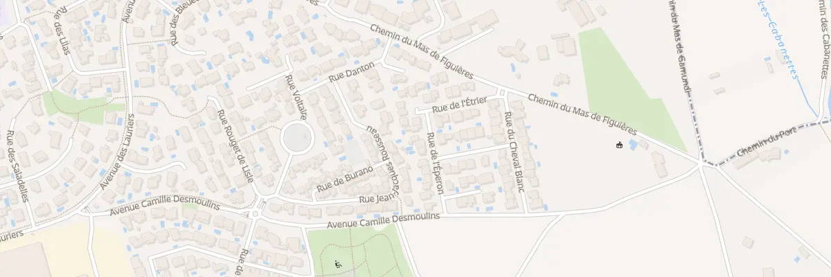 Plan du 60 Rue De L’Eperon à Saint-Just