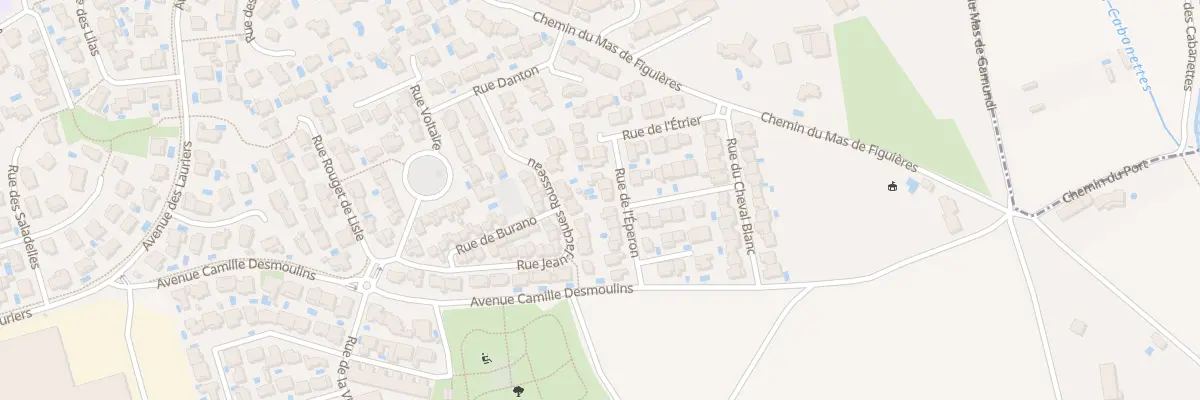 Plan du 44 Rue De L’Eperon à Saint-Just