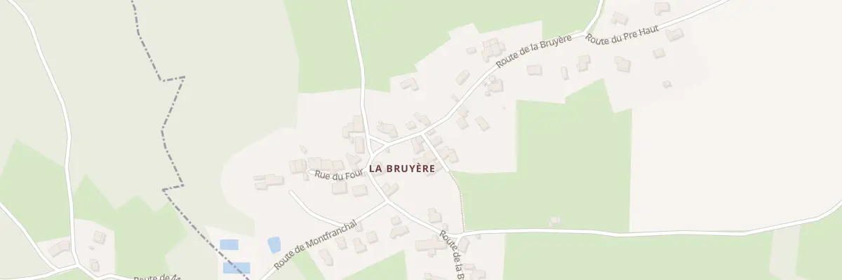 Plan du 5181 La Bruyere à Aboën