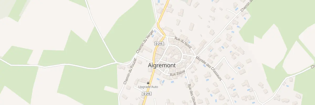 Plan du 1 Tra de l’Ecole à Aigremont