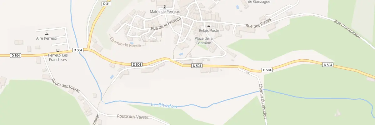Plan du 24 Mte de la Source à Perreux