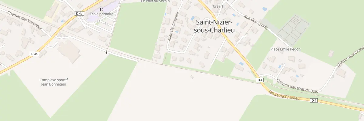 Plan du 224 All Vauvrille à Saint-Nizier-sous-Charlieu