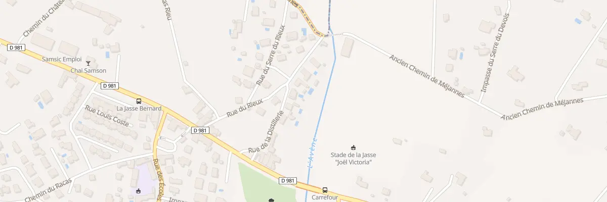 Plan du 138 Rue de la Distillerie à Saint-Hilaire-de-Brethmas