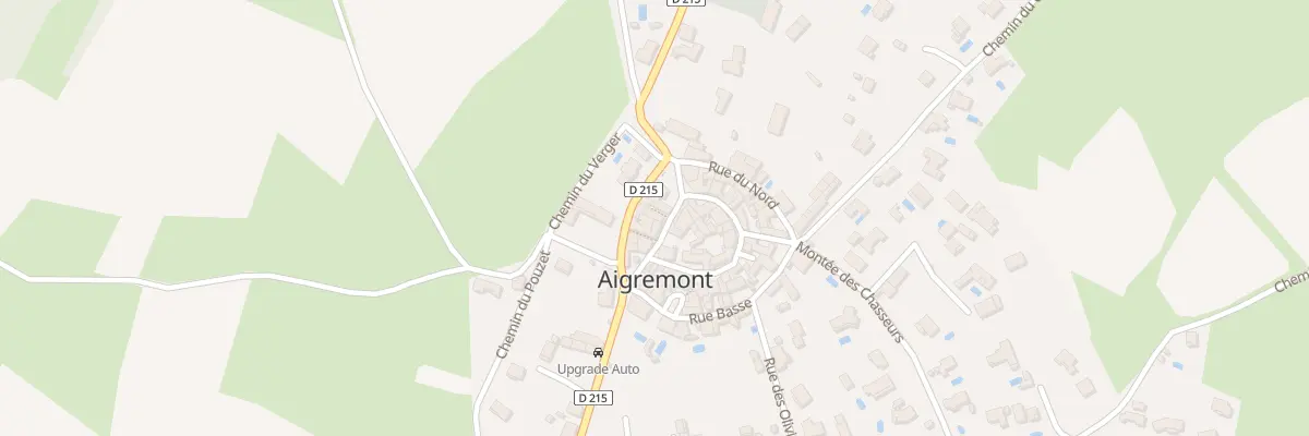 Plan du 1 Imp des Remparts à Aigremont