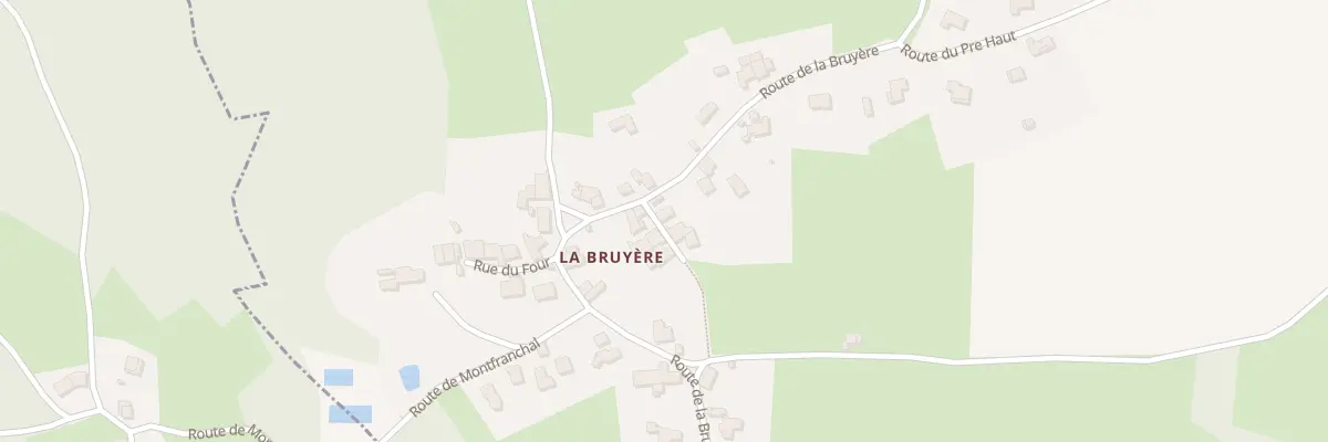 Plan du 23 Che du Bachat à Aboën