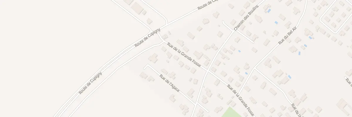 Plan du 33 Rue de la Grande Fosse à Creney-près-Troyes