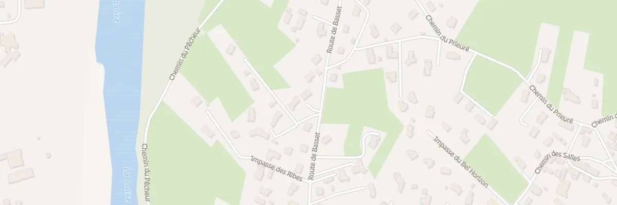 Plan du 25 Rte de Basset à Bas-en-Basset