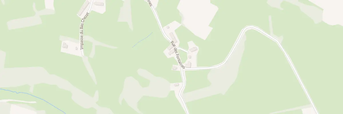 Plan du 6 Rue des Fontaines à Roussillon-en-Morvan
