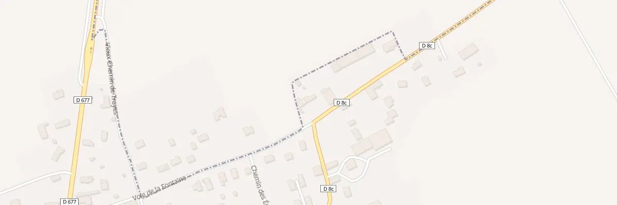 Plan du 27 Vc de la Fontaine à Aubeterre