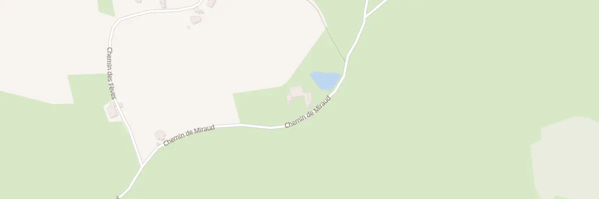 Plan du 3 Che de Miraud à Saint-Cyr-de-Favières