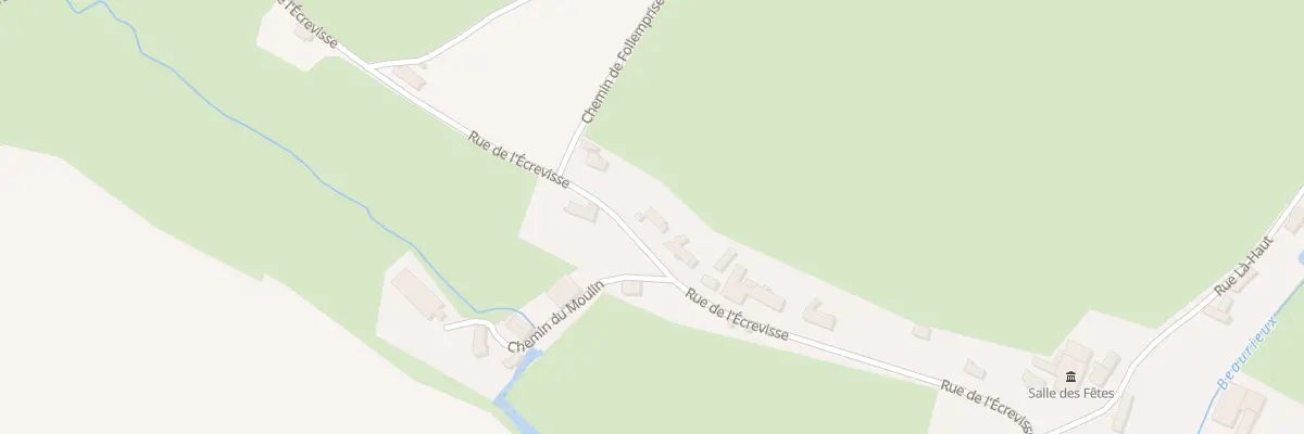 Plan du 360 Rue de l’Ecrevisse à Beaurieux