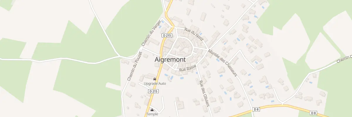 Plan du 17 Rue du Château à Aigremont