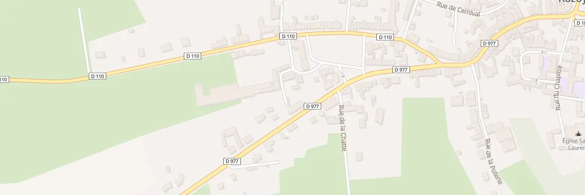 Plan du 400 Rue Charles de Gaulle à Rozoy-sur-Serre