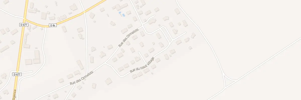 Plan du 6 Rue du Haut Village à Aubeterre