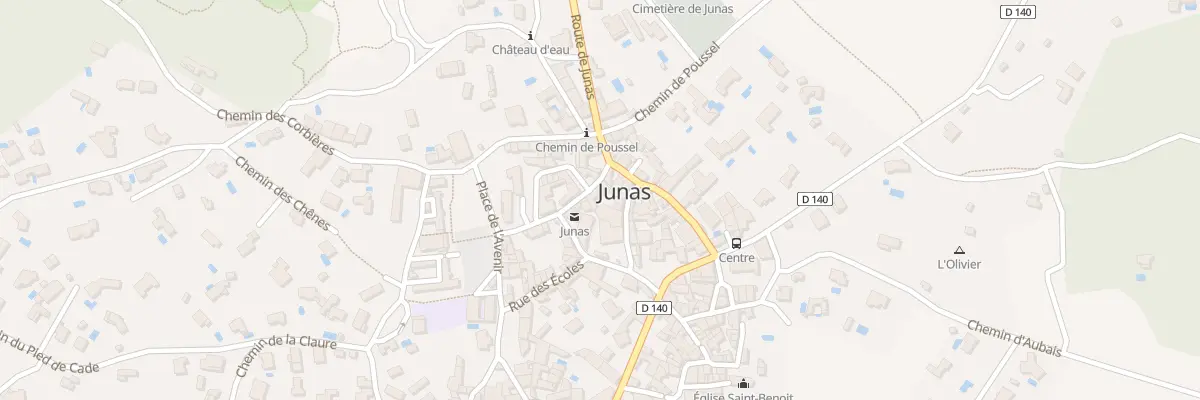 Plan du 5 Rue du Pioch à Junas