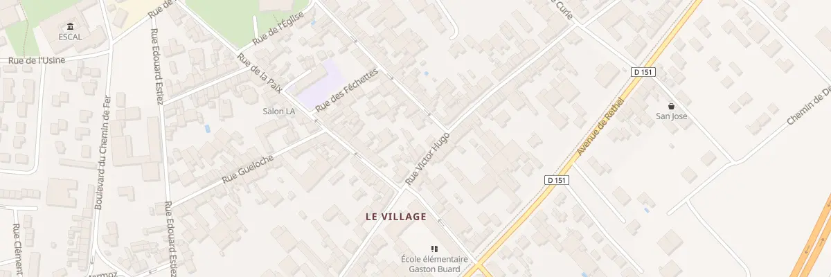 Plan du 9 Rue Victor Hugo à Witry-lès-Reims