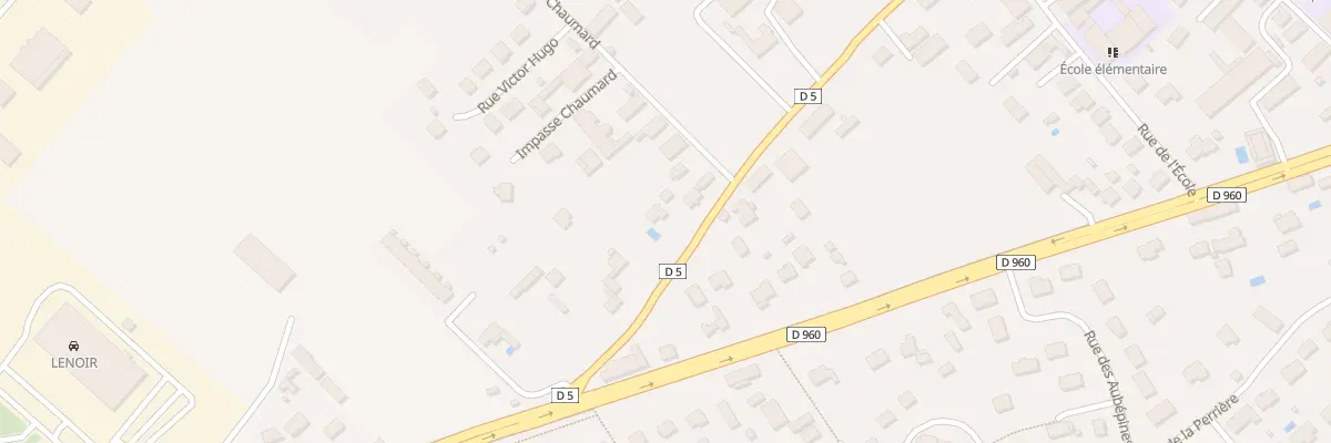 Plan du 13 Rue de la République à Creney-près-Troyes