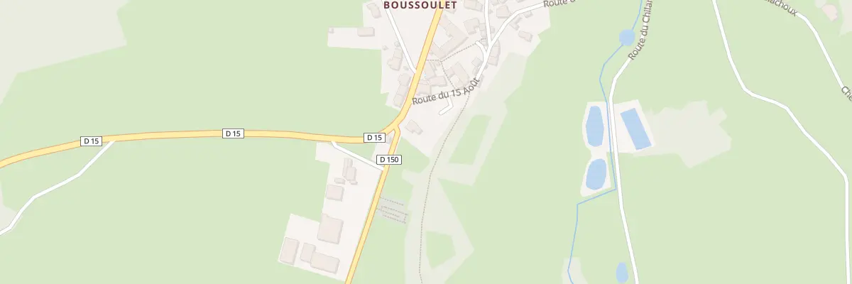 Plan du 5222 Boussoulet à Champclause