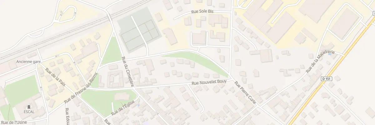 Plan du 27 Rue Nouvelet Bouy à Witry-lès-Reims