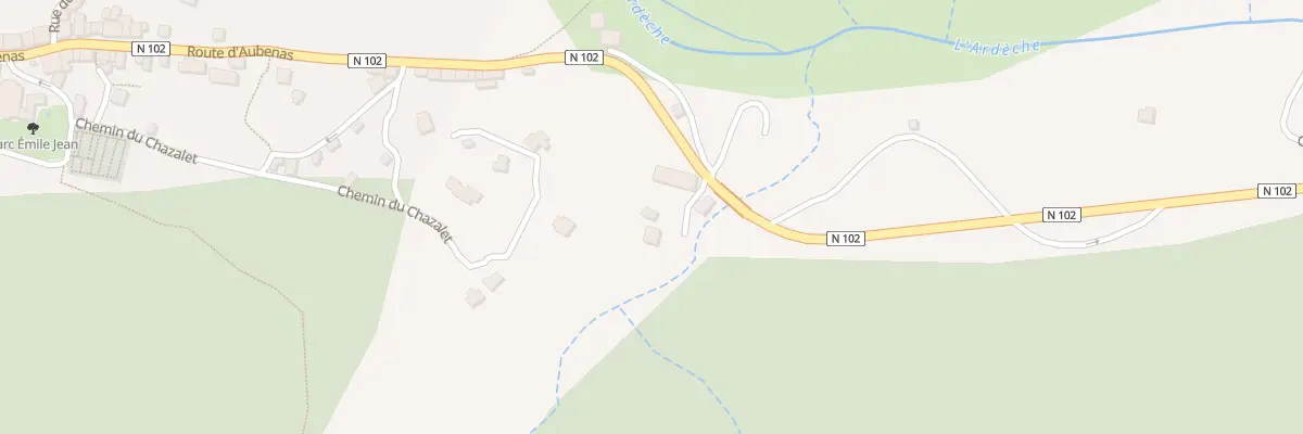 Plan du 50 Che du Pont Peyroux à Mayres