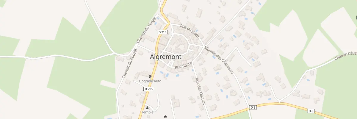 Plan du 6 Pl Léon Castanet à Aigremont