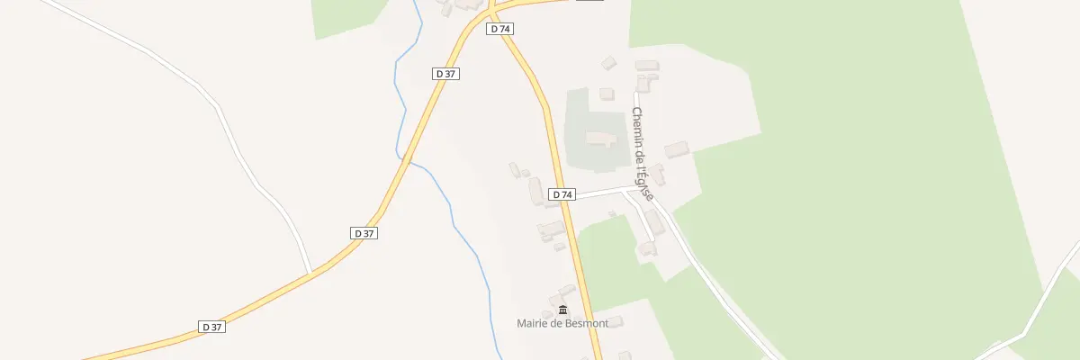Plan du 2 Rue Principale à Besmont