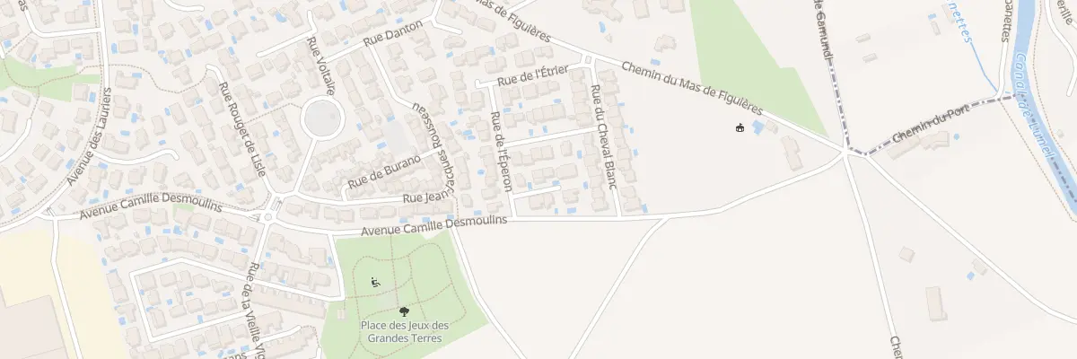 Plan du 7 Rue De L’Eperon à Saint-Just