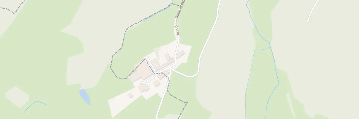 Plan du 1 Rue de la Gutte Jeanne à Alligny-en-Morvan