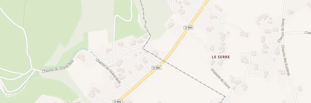 Plan du 2 Rte de Saint-Ambroix à Rousson