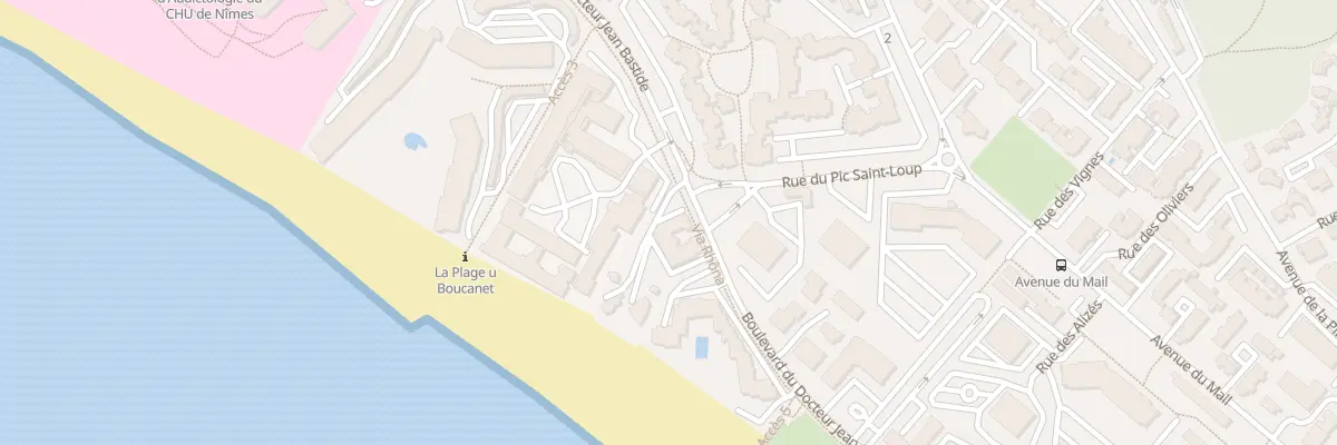 Plan du 935 Bd du Dr Jean Bastide au Grau-du-Roi