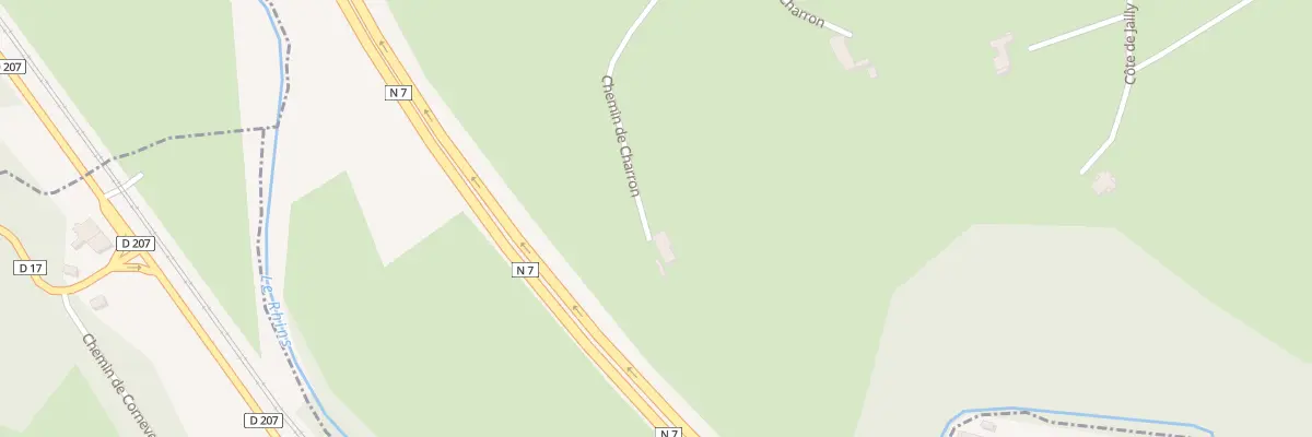 Plan du 1045 Che de Charron à Notre-Dame-de-Boisset