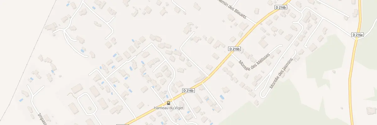 Plan du 8 Lot Hameau du Viget à Saint-Privat-des-Vieux