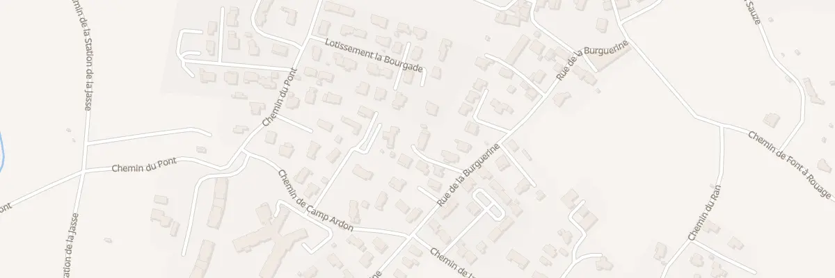 Plan du 320 Rue de la Burguerine à Saint-Hilaire-de-Brethmas