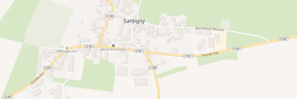 Plan du 27 Gr Grande Rue à Santigny