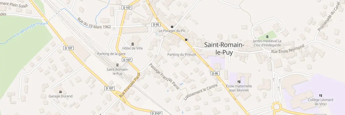 Plan du 9 Rue François Parot à Saint-Romain-le-Puy